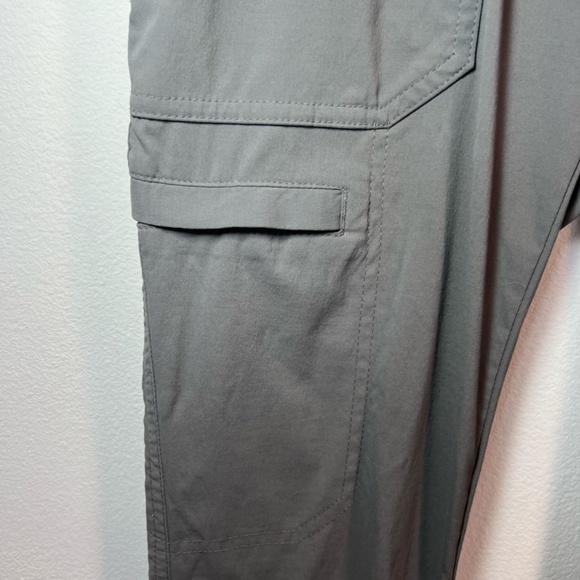 Columbia Women's Hiking Pants Gray Roll Up Lightweight Stretch Pockets Outdoor 4 - Picture 4 of 13